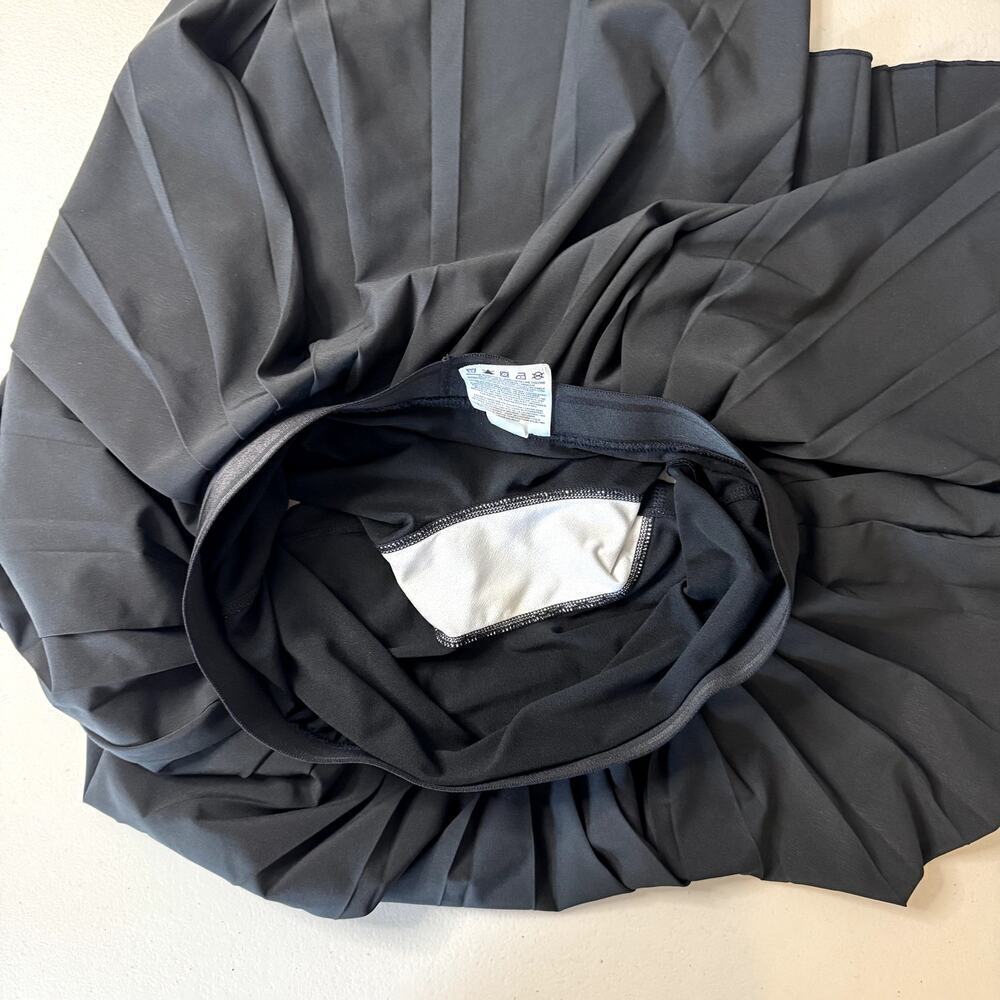 Nike Black Victory Court Tennis Skirt Size Medium Women's 13 inches - Picture 4 of 6